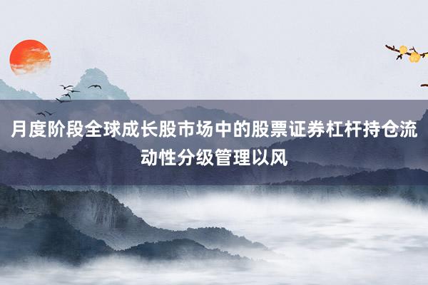 月度阶段全球成长股市场中的股票证券杠杆持仓流动性分级管理以风